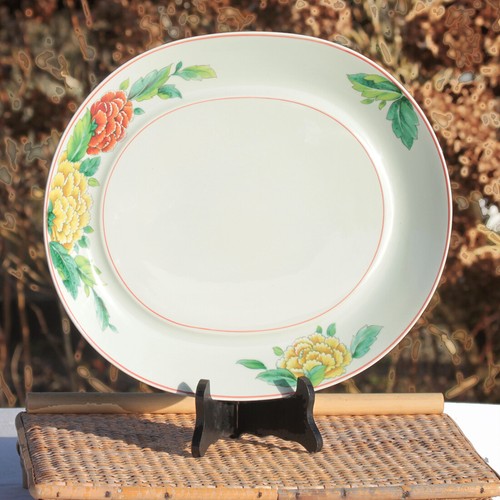 Grande assiette plat - , ovale