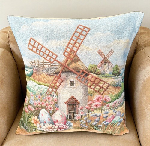 Housse coussin moulin a - de,