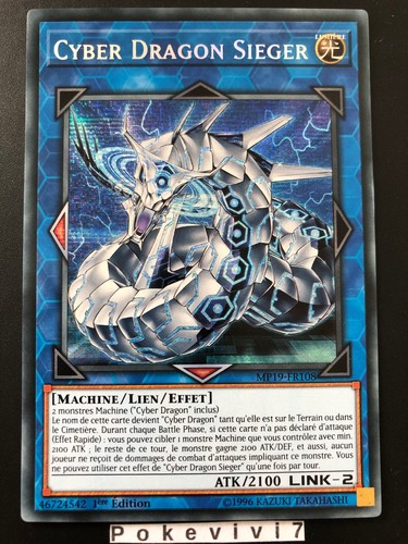 Carte cyber dragon - carte,