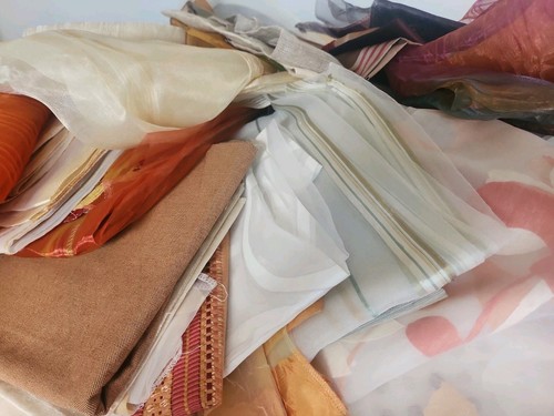 Enorme lot tissu - lot, /voilage