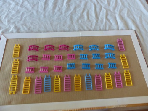 Lego lot 36 barrière - lego, de