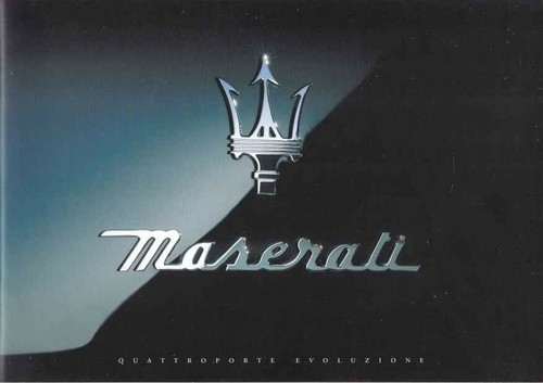Catalogue brochure maserati - catalogue,