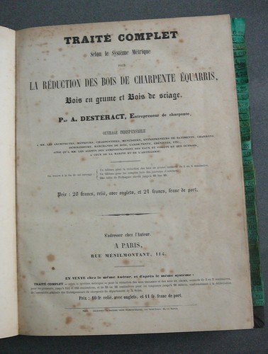 Traité bois charpente - traité,