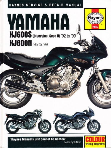 Yamaha xj600s diversion seca - xj600s,