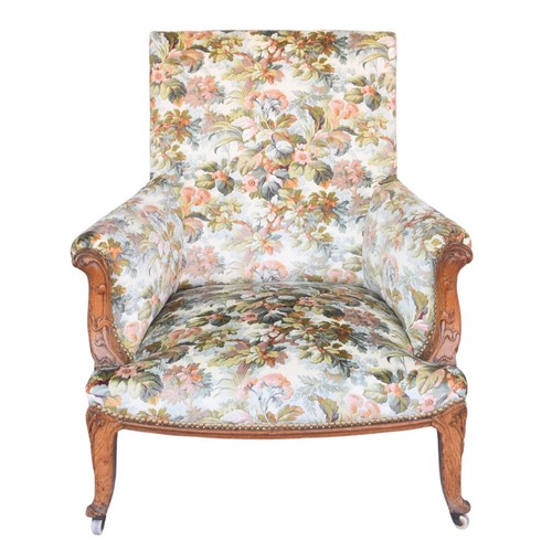 Fauteuil bergère chêne - en,
