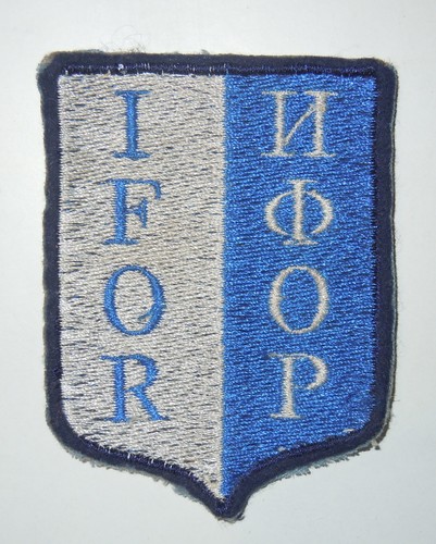Insigne tissu ifor bosnie - ifor,