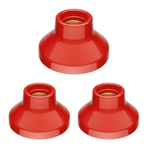Plafonnier douille lampe - 3x, de