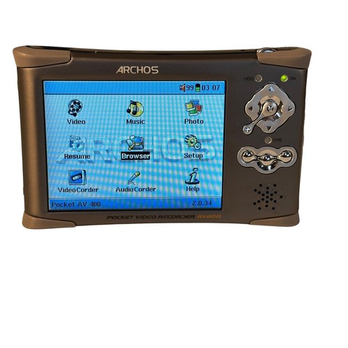 Archos av400 pocket video - archos,