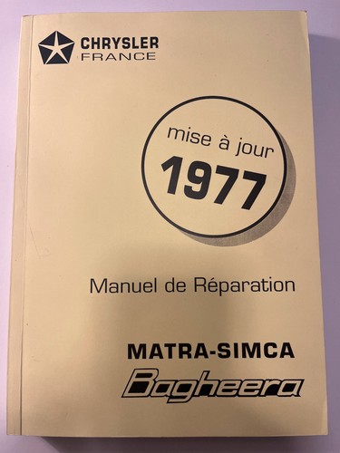 Matra simca bagheera - matra, de