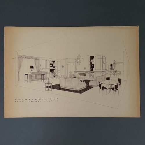 Dessin architecte xxe projet - dessin,