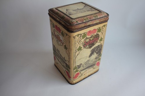 Boîte tôle lithographiée