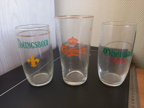 Verres bière anciens - à,