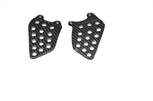 Platines repose pieds carbone - platines,