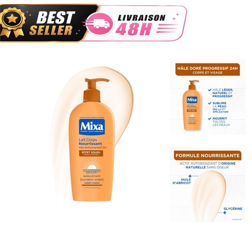 Mixa autobronzant lait - autobronzant, corps