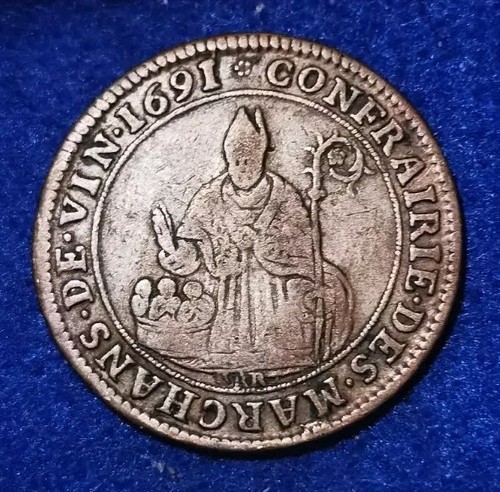Jeton cuivre confrerie des - cuivre,