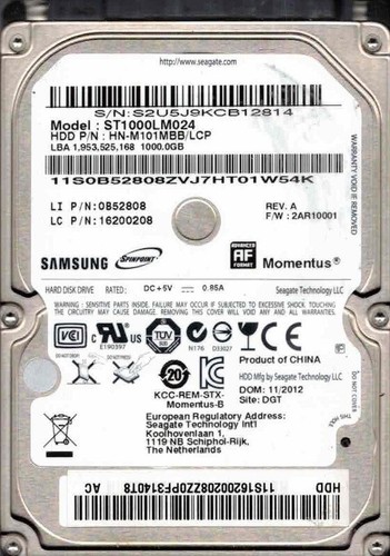 Samsung st1000lm024 n - samsung,