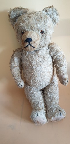 Ancien ours peluche en - ancien,