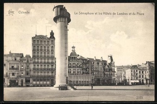 Carte postale ostende le - postale, ostende,