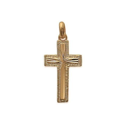 Pendentif croix plaqué - croix,