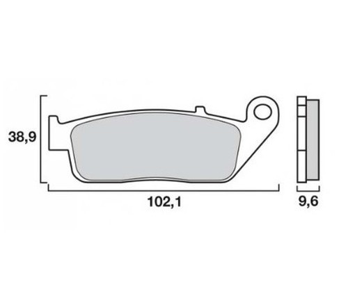 Plaquettes frein brenta - plaquettes,