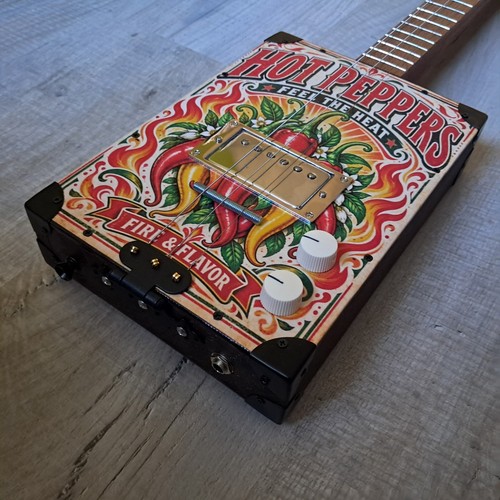 Cigar box guitar g - cigar, 3