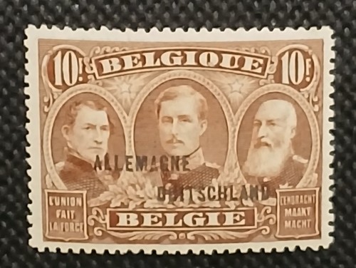 Belgium occupation 1919 cob - belgium,