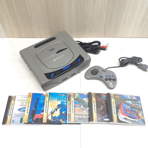 Sega saturn gray console - saturn,