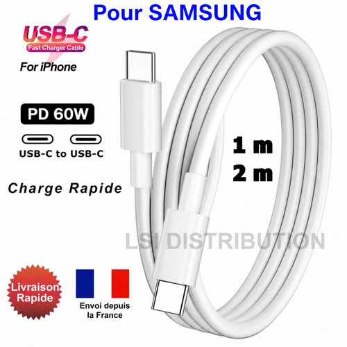 Cable chargeur usb vers - cable, usb-c