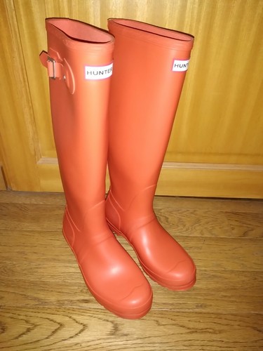 Bottes hunter p39 oranges - bottes,
