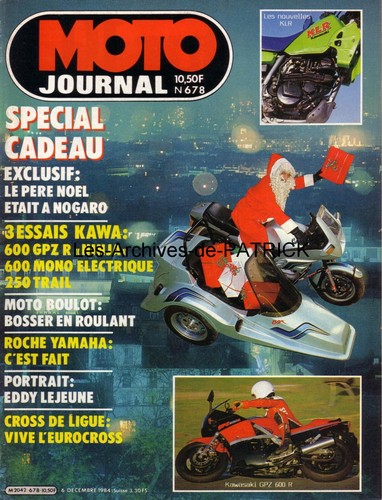 Moto journal 678 - 678, gpz