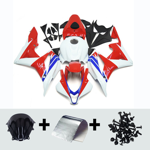 Red blue white - blue, fairings