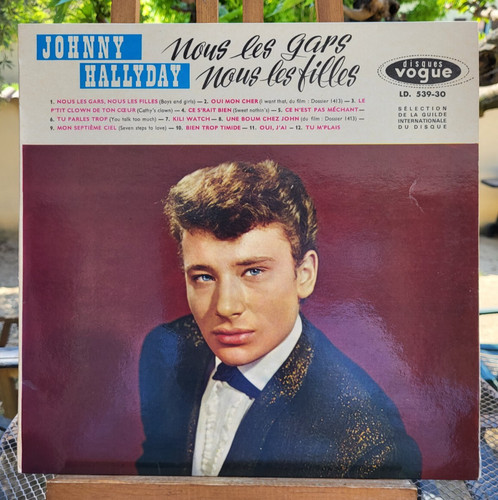 Rare lp 33t johnny - d,