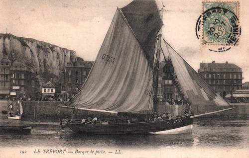 Carte postale treport - le,