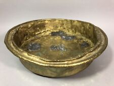 Very old large JAMMAKER BASIN YELLOW COPPER DINANDERIE 18° 