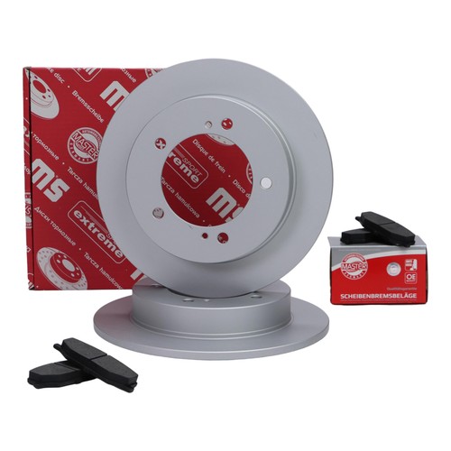 Kit disques plaquettes avant - disques, +