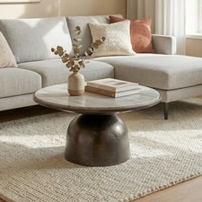 Table basse avec plateau