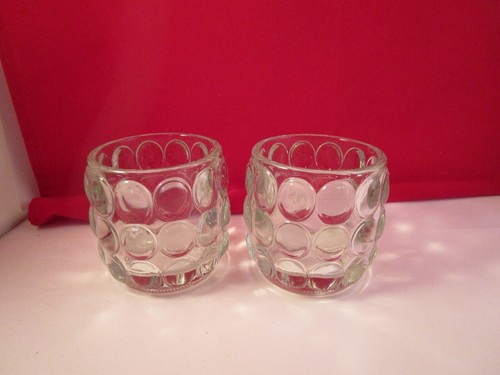 Vintage pair thumbprint - pair, of