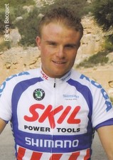 CYCLING cycling card FABIEN BACQUET team SKIL SHIMANO