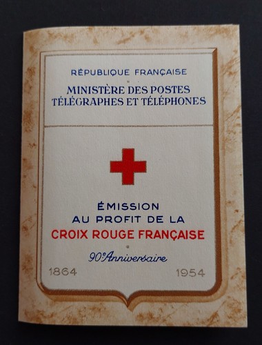 France carnet croix rouge - rouge, 2003