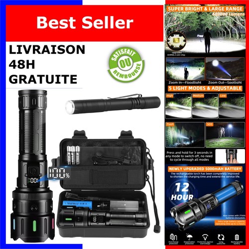 Lampe torche led ultra - torche,