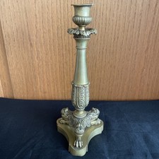 Ancien Bougeoir En Bronze