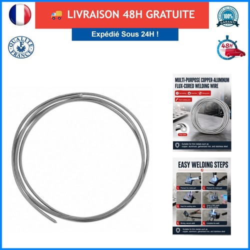 Fil fourré soudure - , aluminium