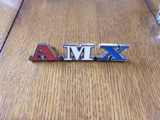 AMC Javelin AMX Vintage 1971 1972 1973 1974 #3633536 Metal Emblem