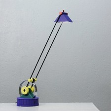 Vintage Brilliant Lamp "CIRCO" Left Design Plewa Memphis Style 1980s