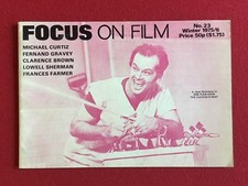 1975, Jack Nicholson, Cuckoo's Nest, "Focus on Film" Magazine (Scarce)