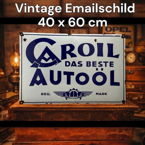 Vintage caroil auto - auto, huile