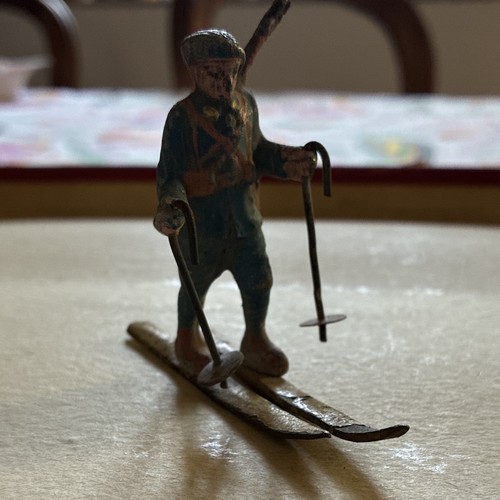 Figurine skieur personnage - figurine,