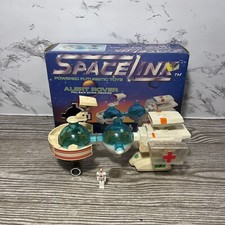 Vintage Capsela Spacelink #620 Alert Rover Toy Set w/ Figure & Box 95% Complete