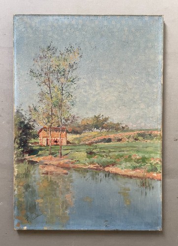 Paysage bord rivière - paysage,