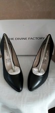 Escarpins cuir noir  Divine